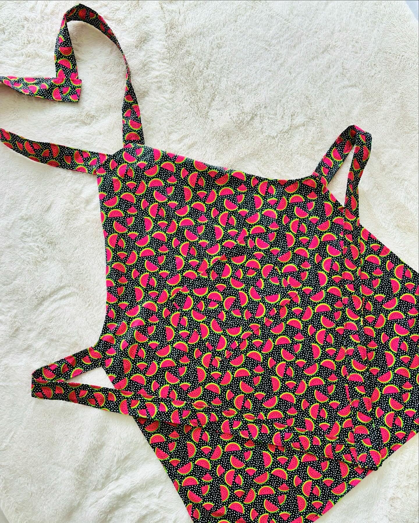 Once-in-a-Melon Double-Sided Apron: Adult Sized