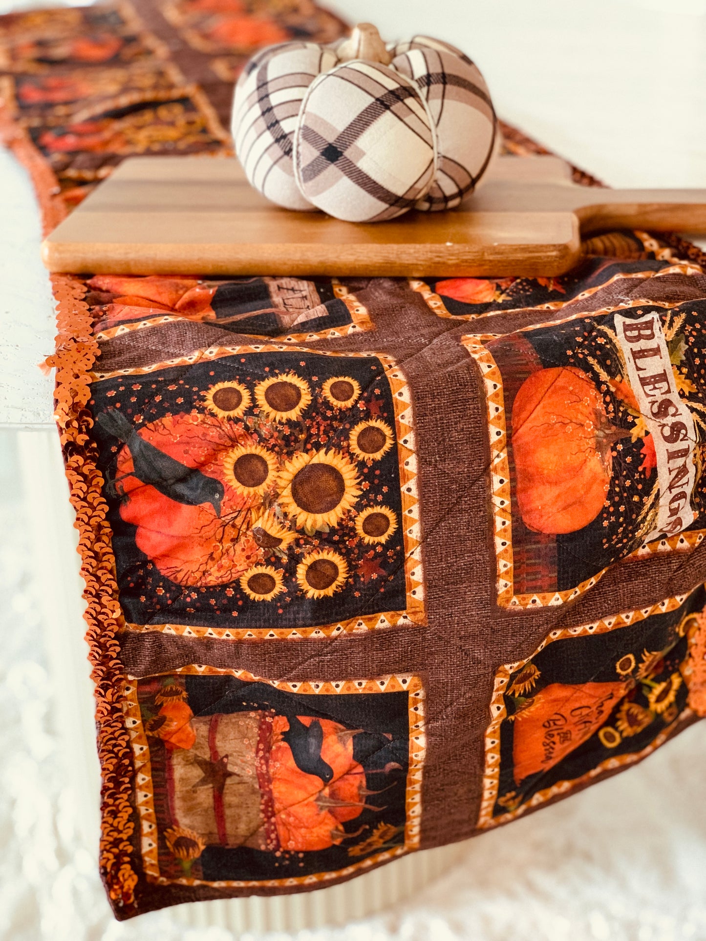 “Be Blessed” Quilted Table Runner