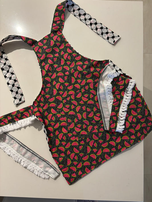 Once-in-a-Melon Double-Sided Apron: Child-Sized