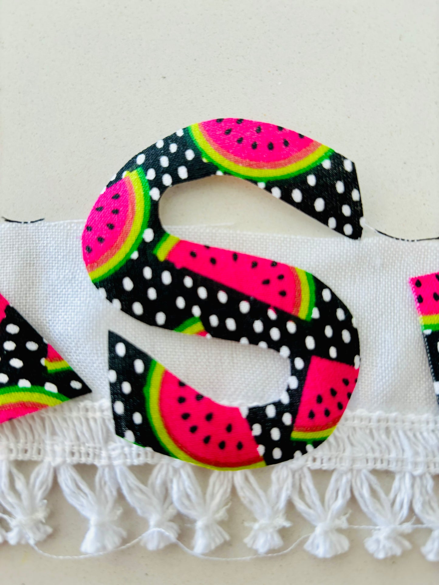 Sweet Iron-On Letters - Individual