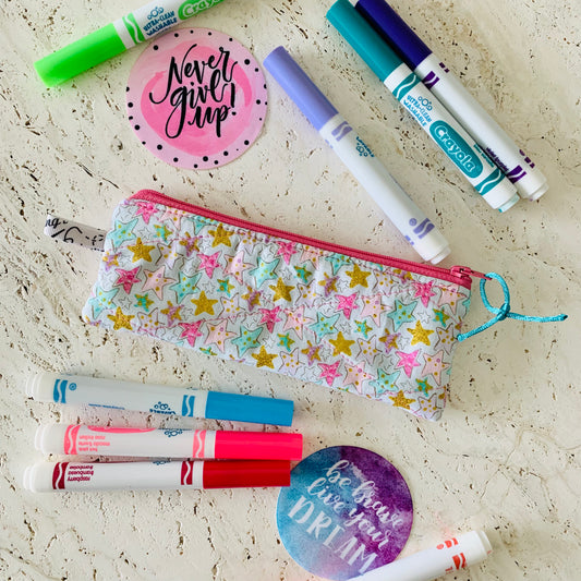 Quilted Pencil Case